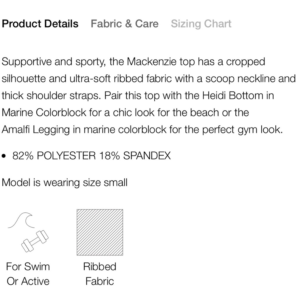 Mackenzie Top Colorblock - Picture 3 of 5